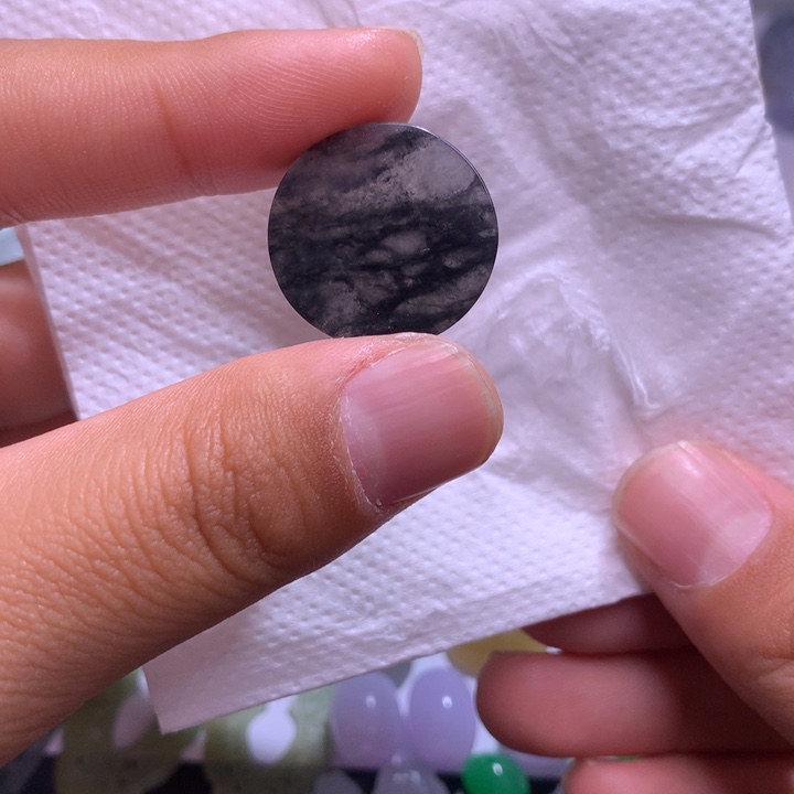 定制翡翠未镶嵌无事牌