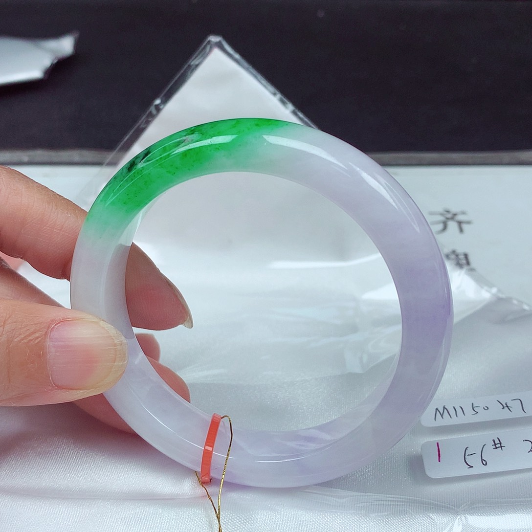 未镶嵌手镯翡翠56圈5047