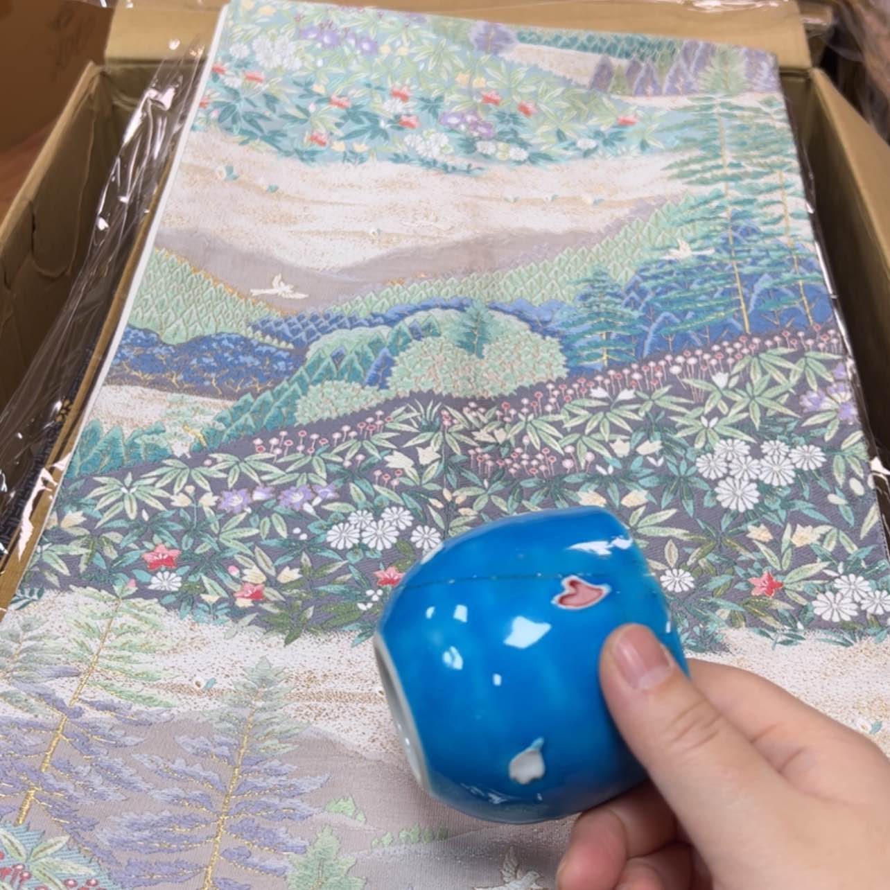 【闪购商品】兮*陶瓷马克杯带盖勺