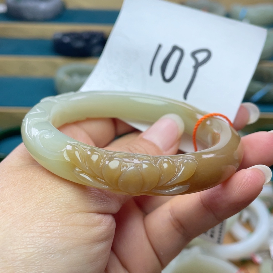 未镶嵌手镯和田玉圈口59