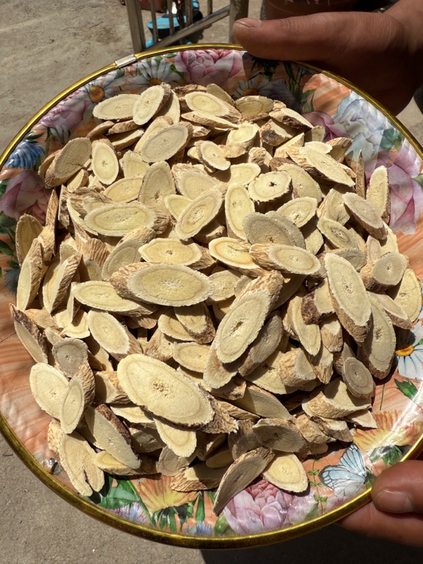 甘肃岷县正宗黄芪大主根切片可泡水煲汤泡酒的道地药材