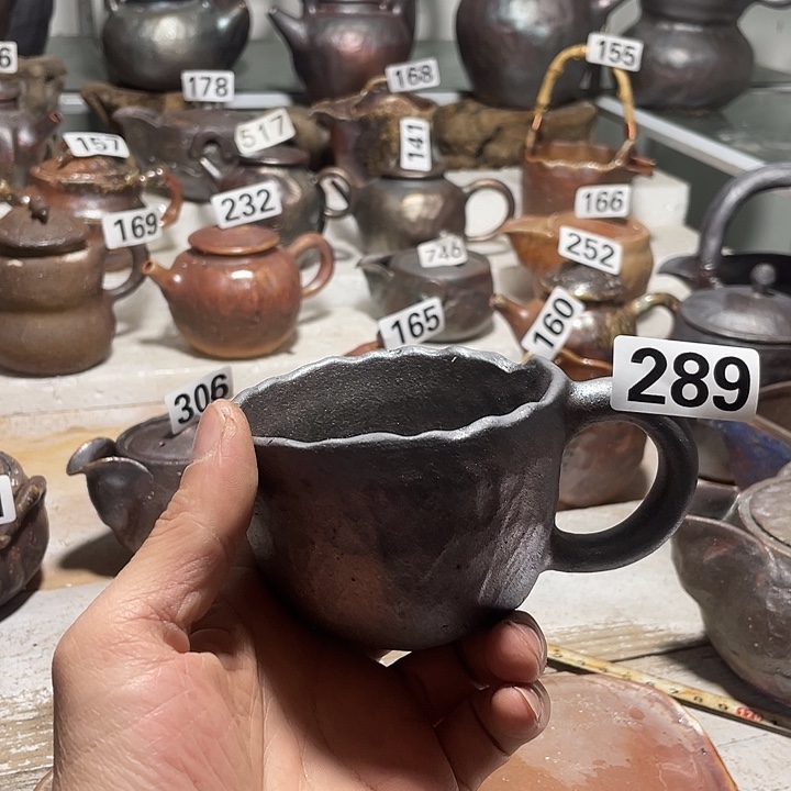 纯手工柴烧茶具精品289