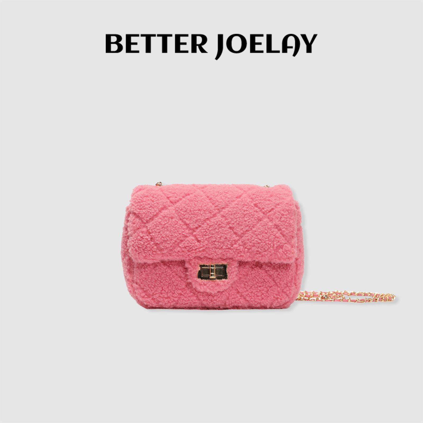 BETTER JOELAY-【少女情书】时尚单肩斜挂手提包复古高级感Z6345