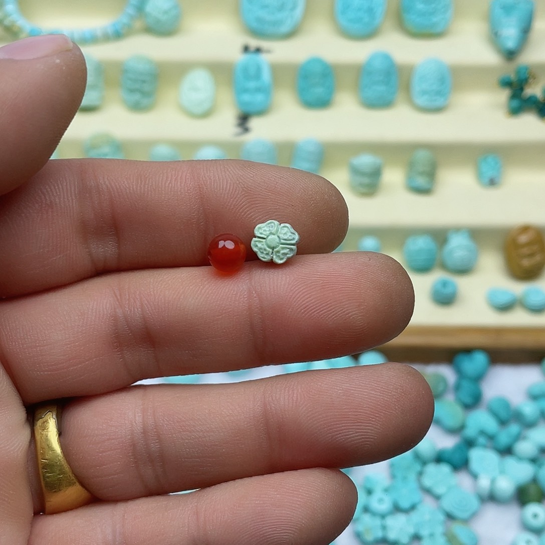 南红玛瑙颈饰未镶嵌195