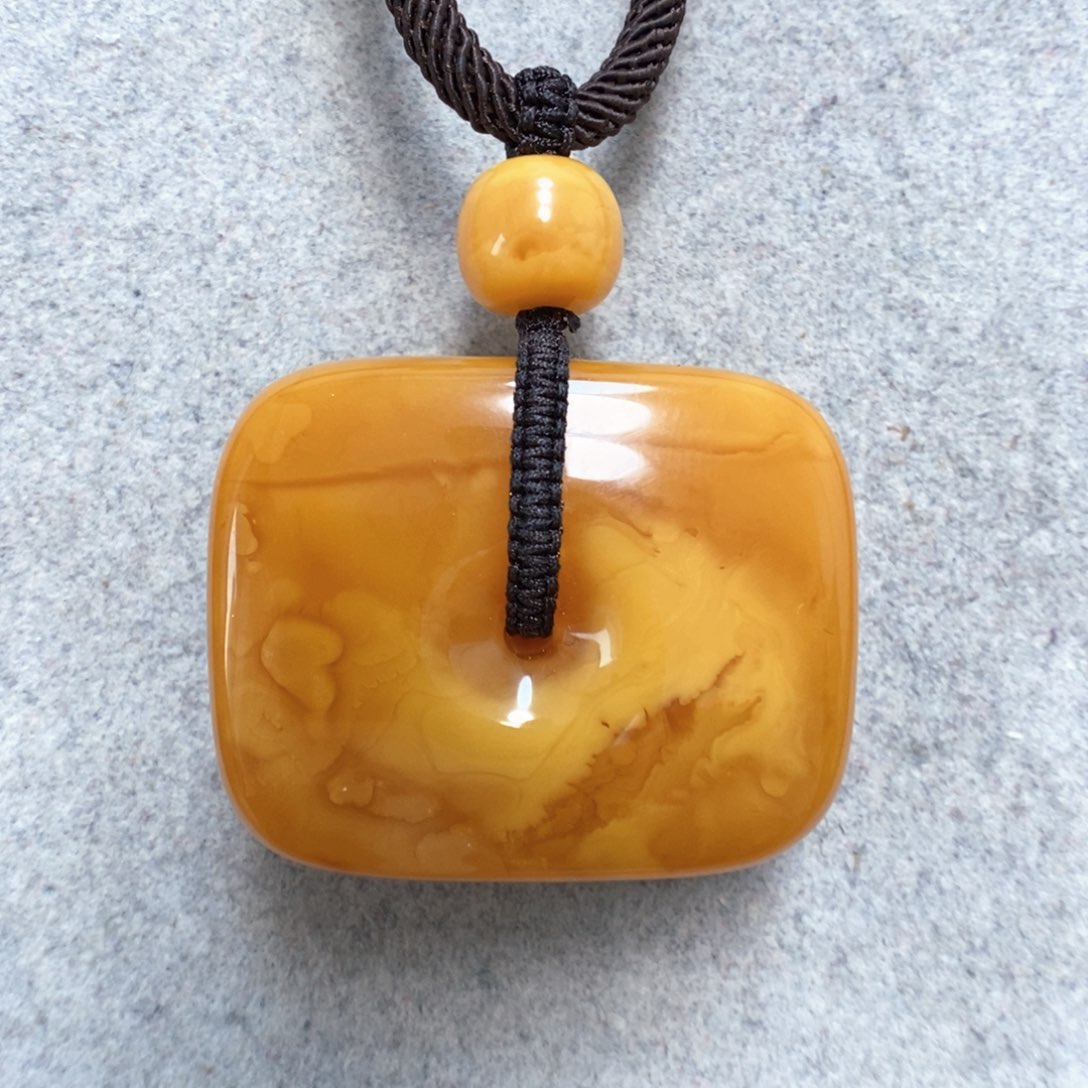 蜜蜡颈饰未镶嵌蜜蜡