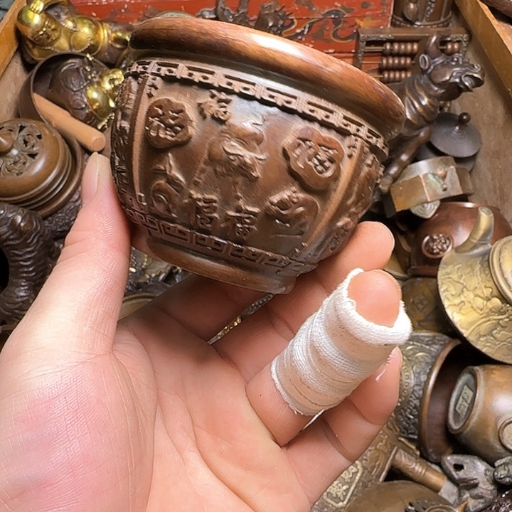 铜材质文玩摆件装饰