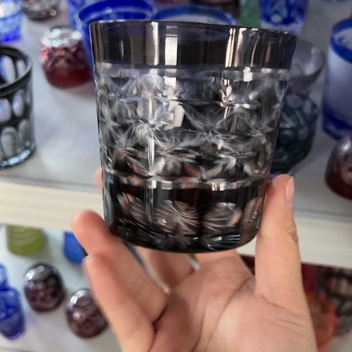 水晶玻璃手柄款微瑕一个