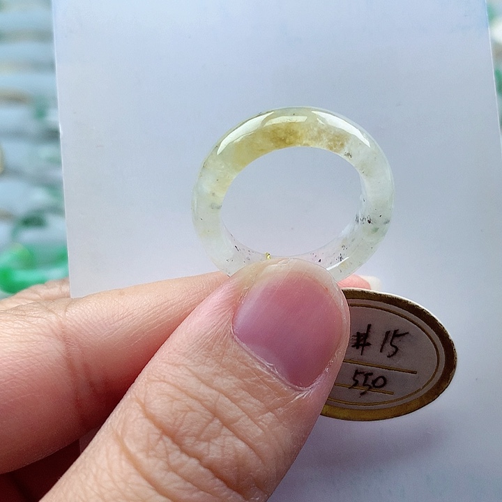 【闪购商品】未镶嵌戒指翡翠15号