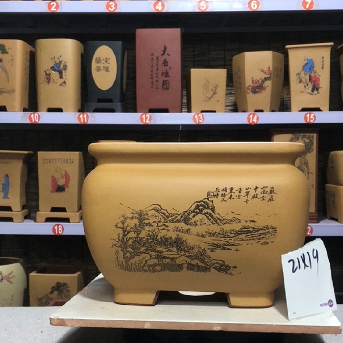 【闪购商品】紫砂花盆百*村手工制作