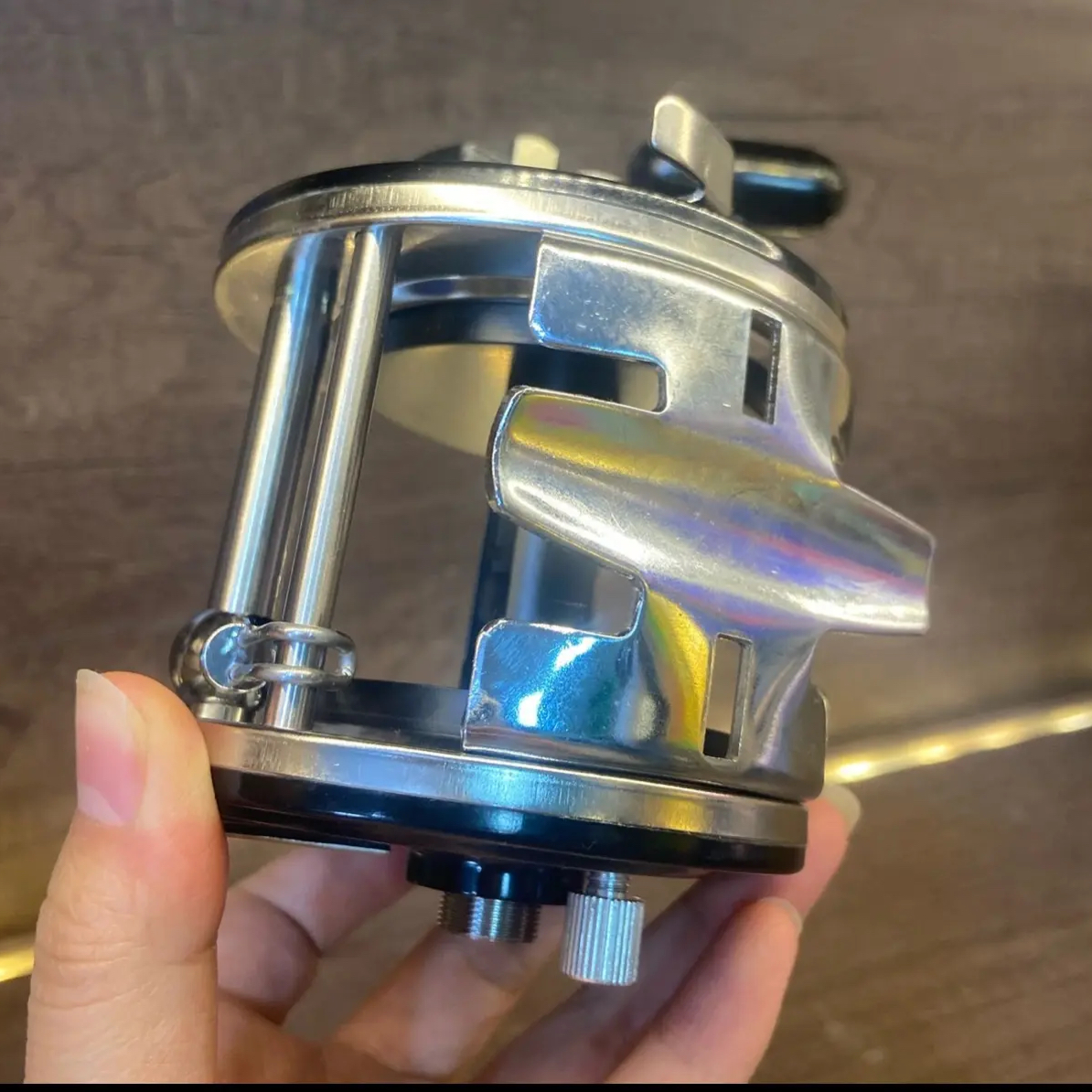 新款可视鼓轮磁力刹车防炸线抛投顺滑海钓专用