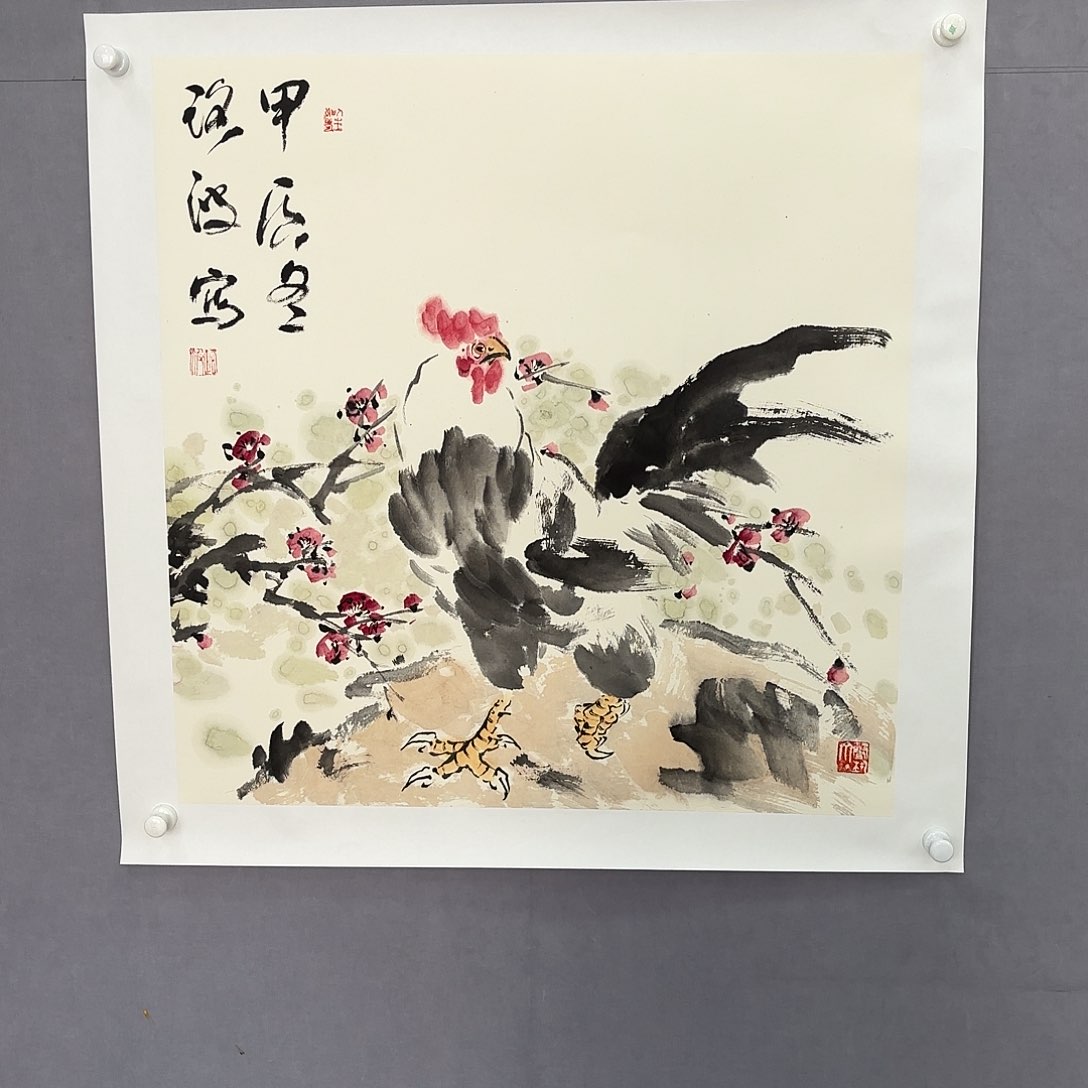 国画亲笔手绘原创