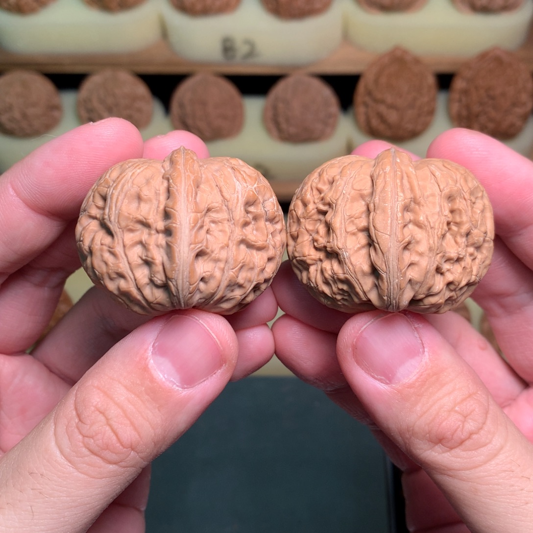 吊坠文玩核桃42平谷元宝全品45g