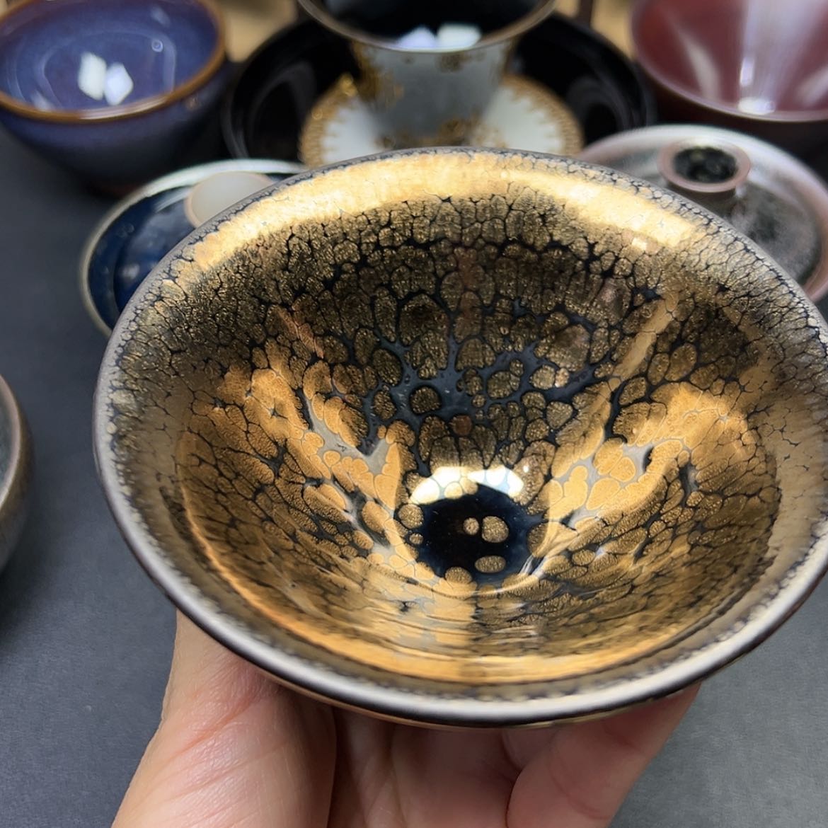 【闪购商品】茶盏建窑建盏主人杯