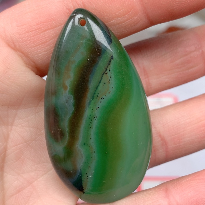 玛瑙/玉髓颈饰未镶嵌清**月