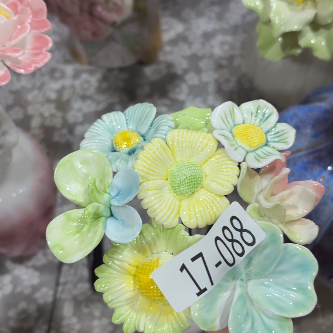 陶瓷花，20发货，退款拉黑，1788