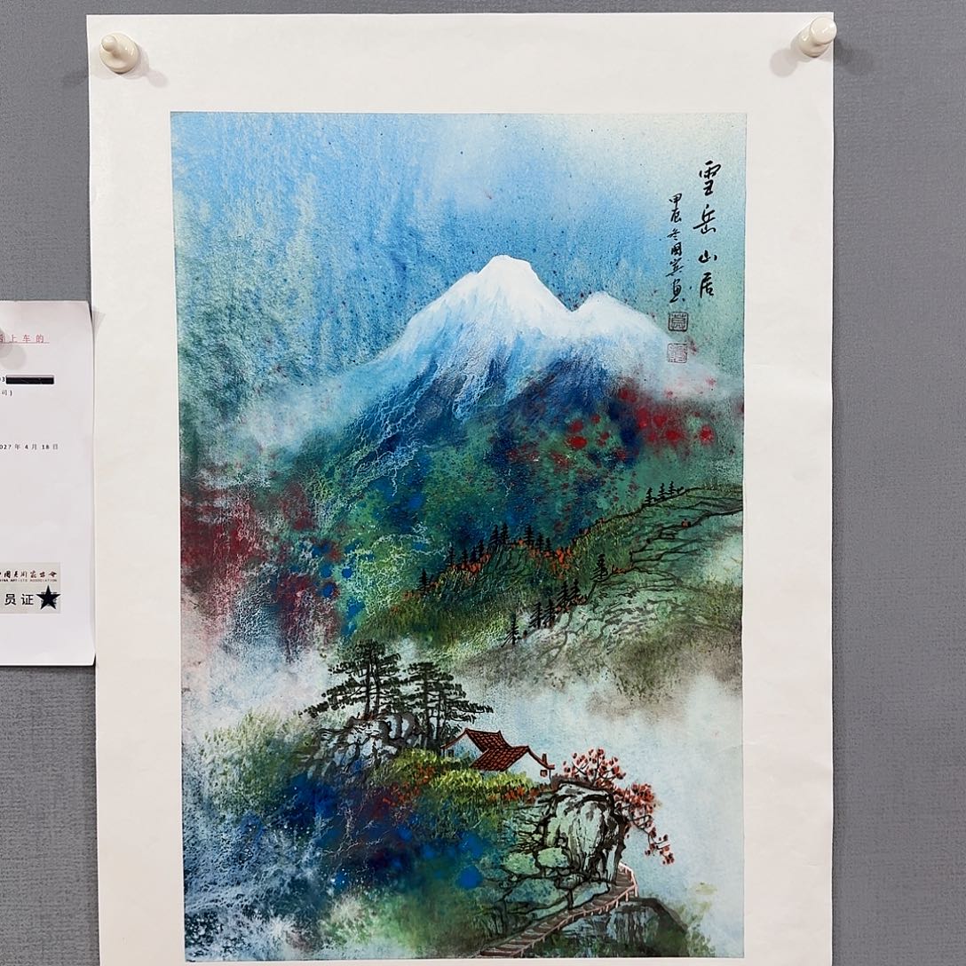 国画国画莫国宾老师精品