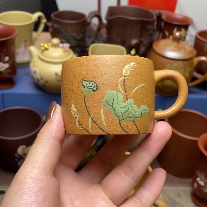 紫砂茶杯紫砂主人杯