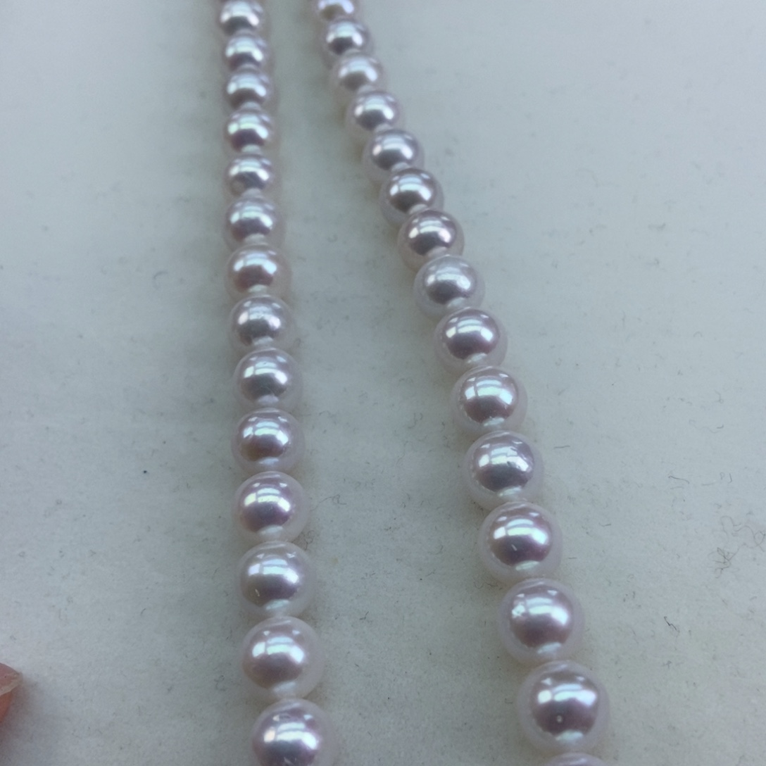 8/9极强光炫彩正圆淡水珍珠银S925镶嵌