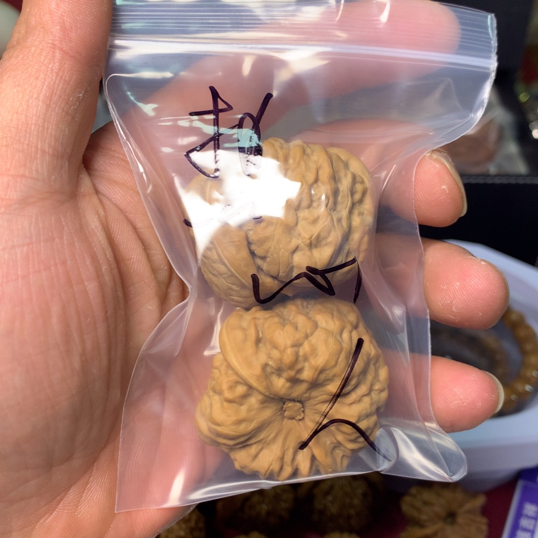 核桃把件尺寸44山地蛤蟆头