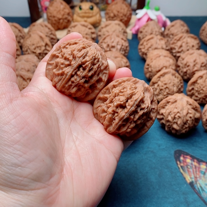 文玩核桃把件四座楼41