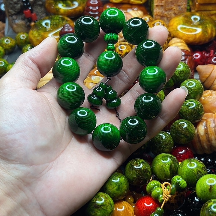 雷击木2.0丹青手串