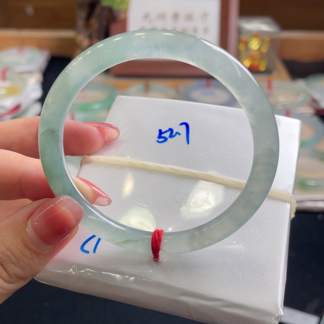 翡翠手镯未镶嵌52.7天然A货