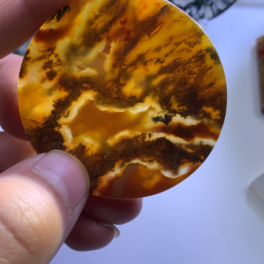 玛瑙/玉髓颈饰未镶嵌天**因