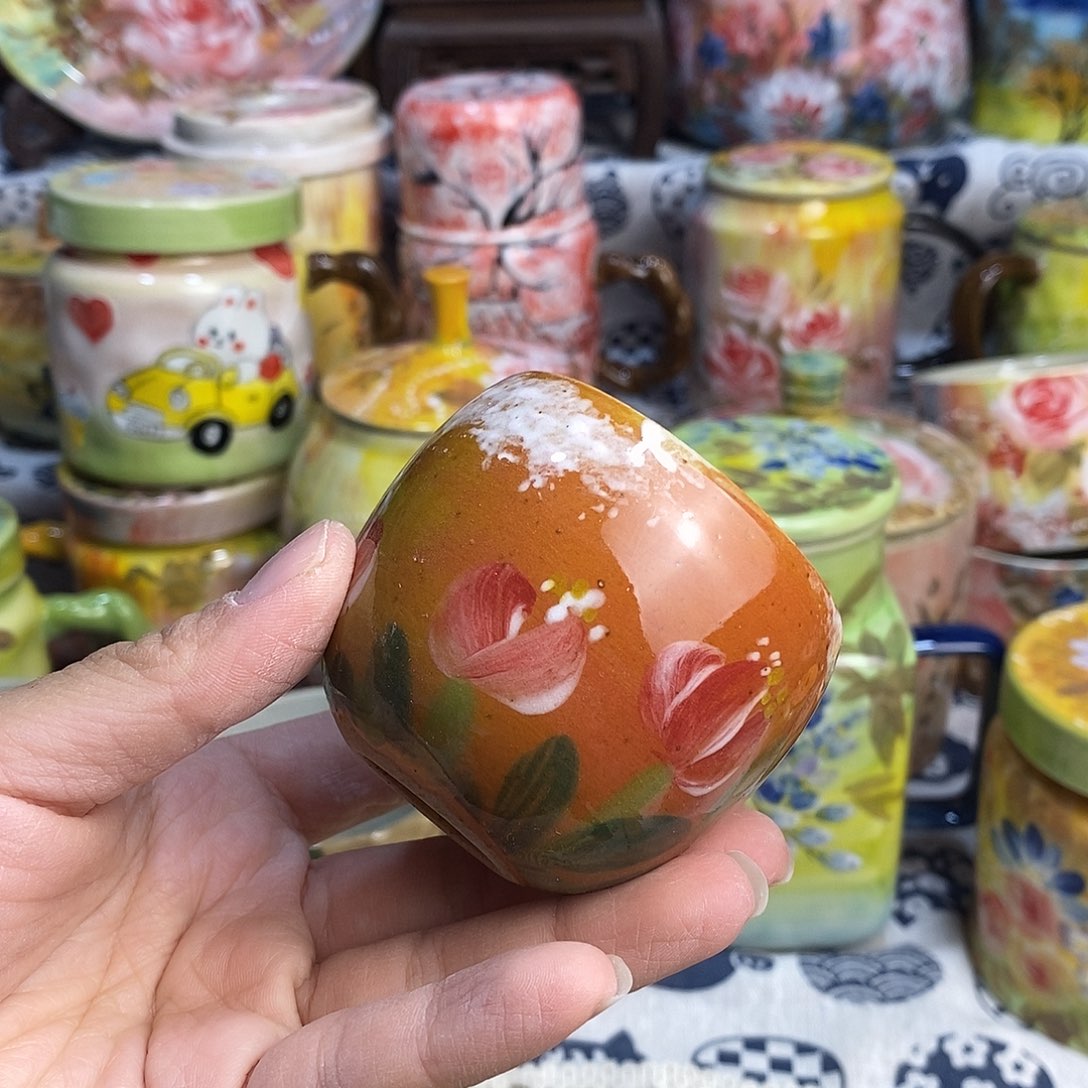 瓷片手绘陶瓷福利多多