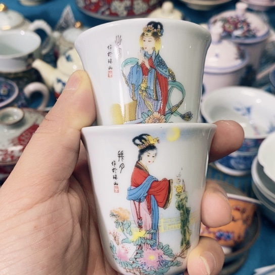 【闪购商品】景德镇陶瓷主人杯123444