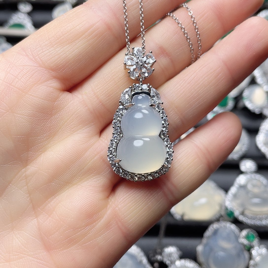 玛瑙/玉髓挂件合金