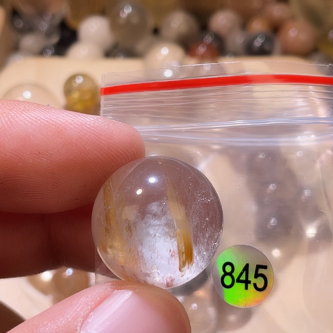 江***醒水晶手链未镶嵌发晶