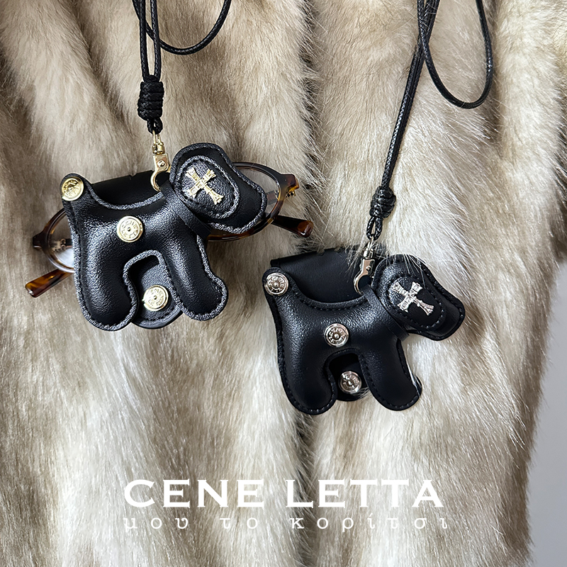 Cene letta .动物系列 .小马眼睛挂件