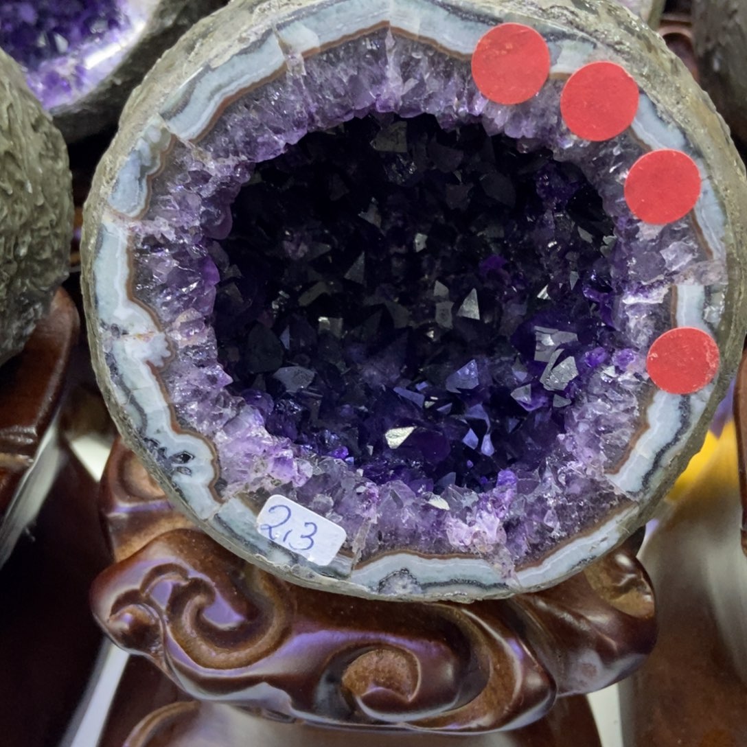 大型摆件（非配饰）紫晶未镶嵌琪