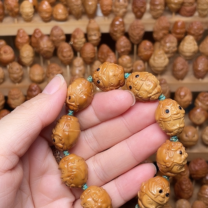 橄榄核手串/手链九子茉莉