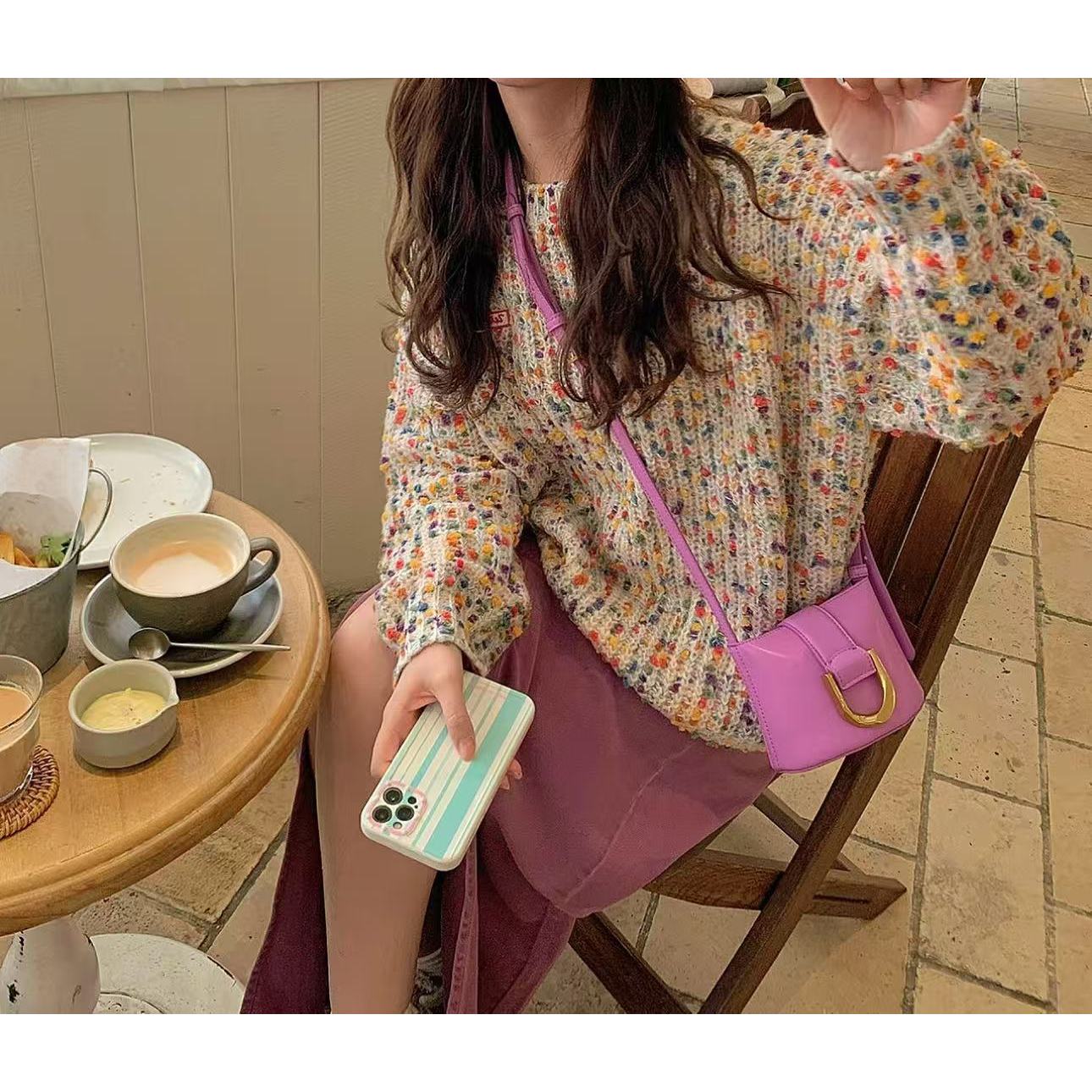  10781870紫罗兰色S女士单肩手提包