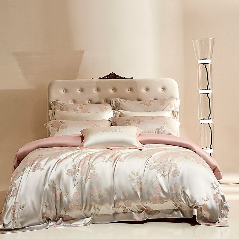 【解清帅专属】宫廷芸锦天丝棉色织提花四件套254JT027