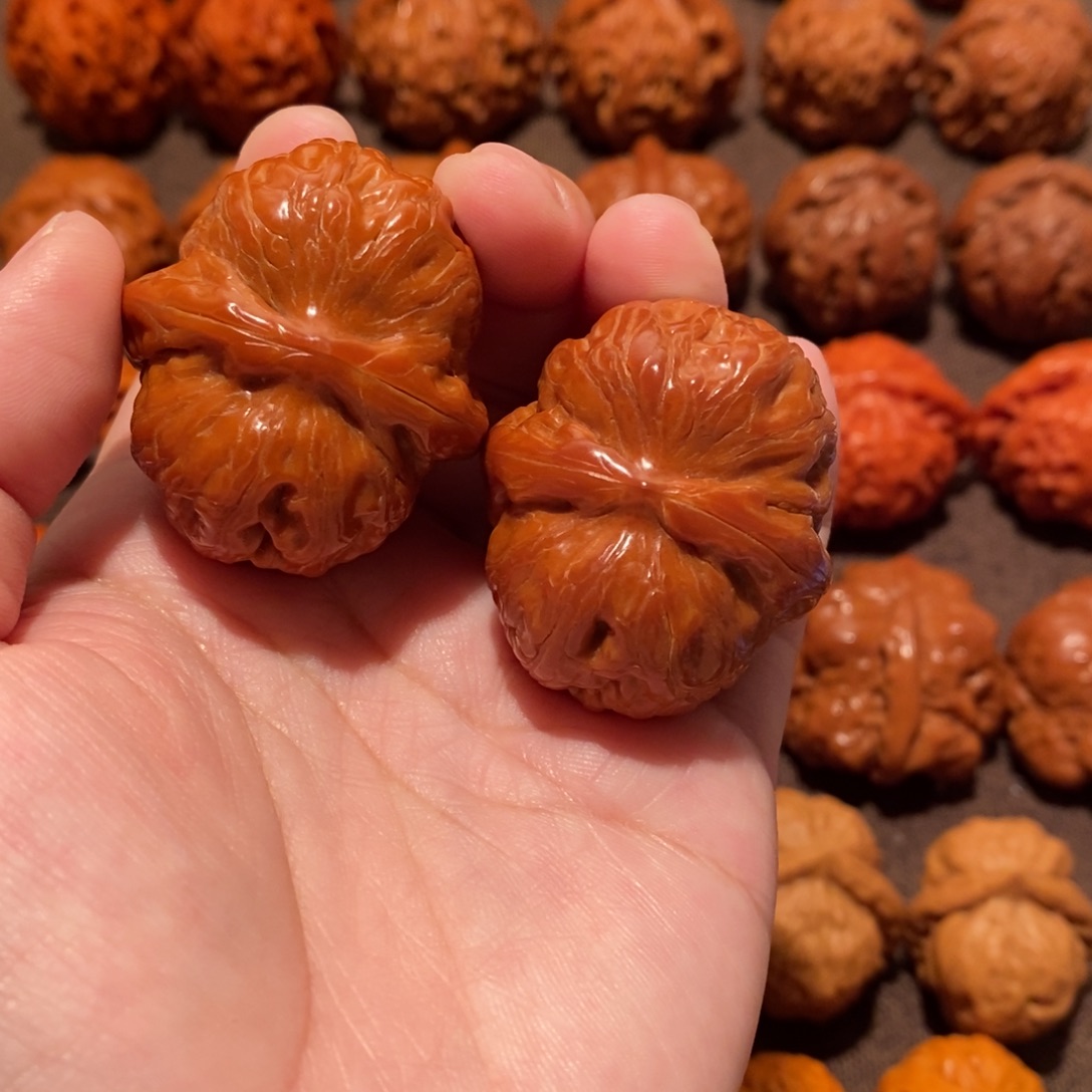 文玩核桃吊坠40平谷元宝