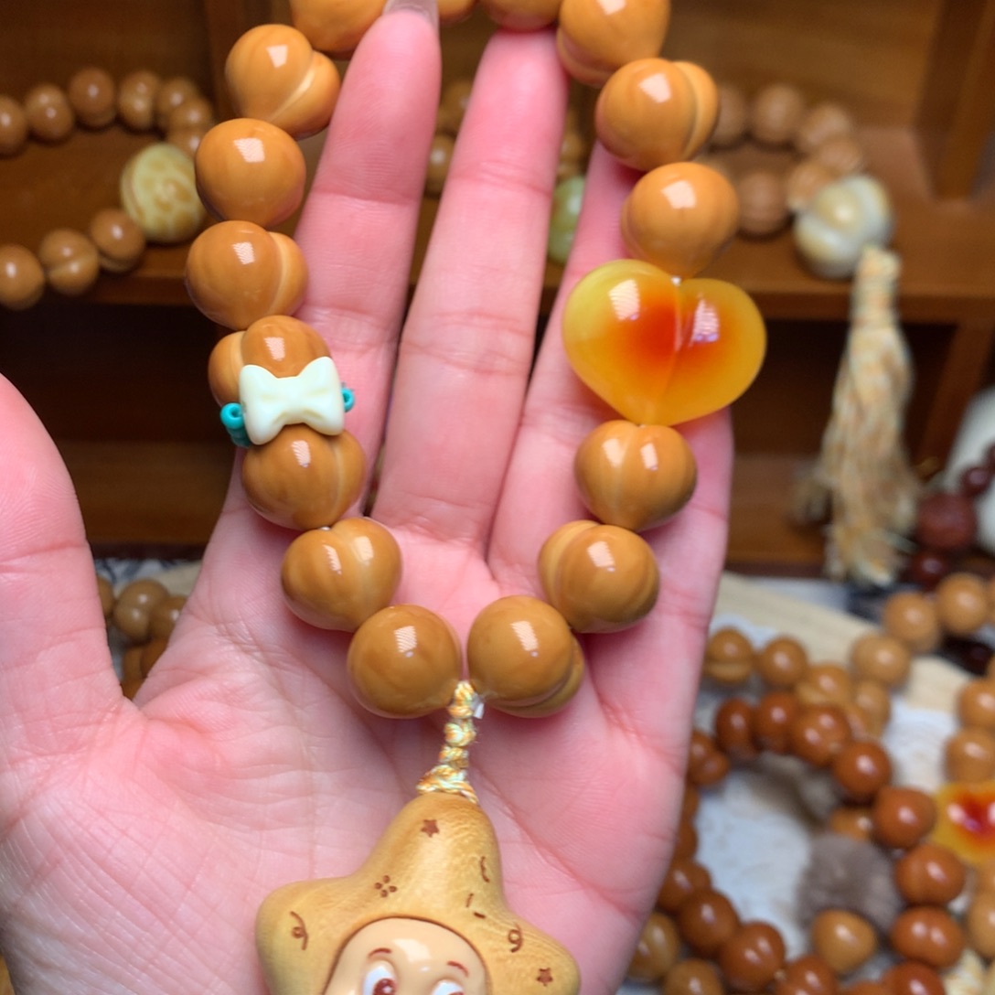 猴头核桃把件15高定定制