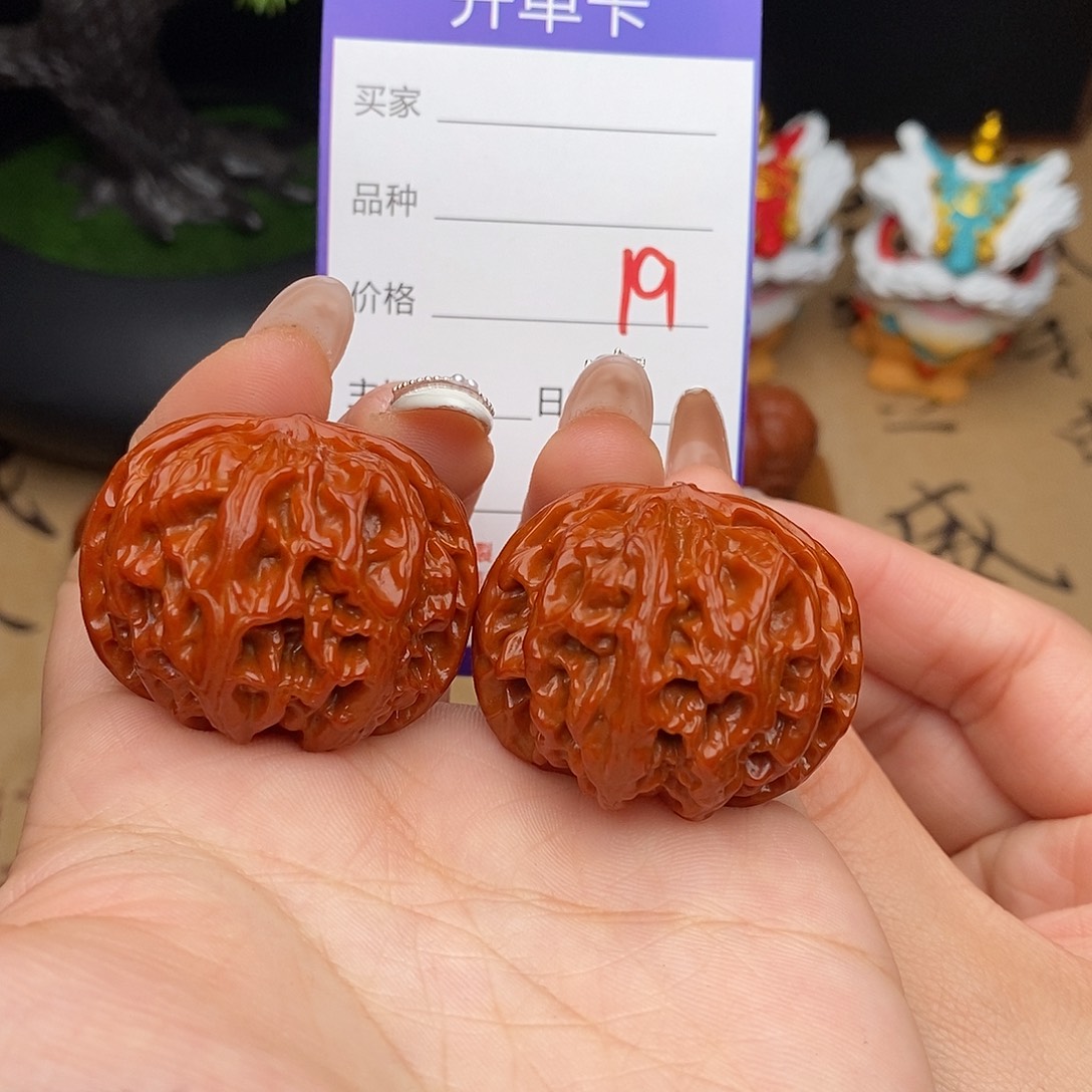 吊坠文玩核桃19号37苹果园