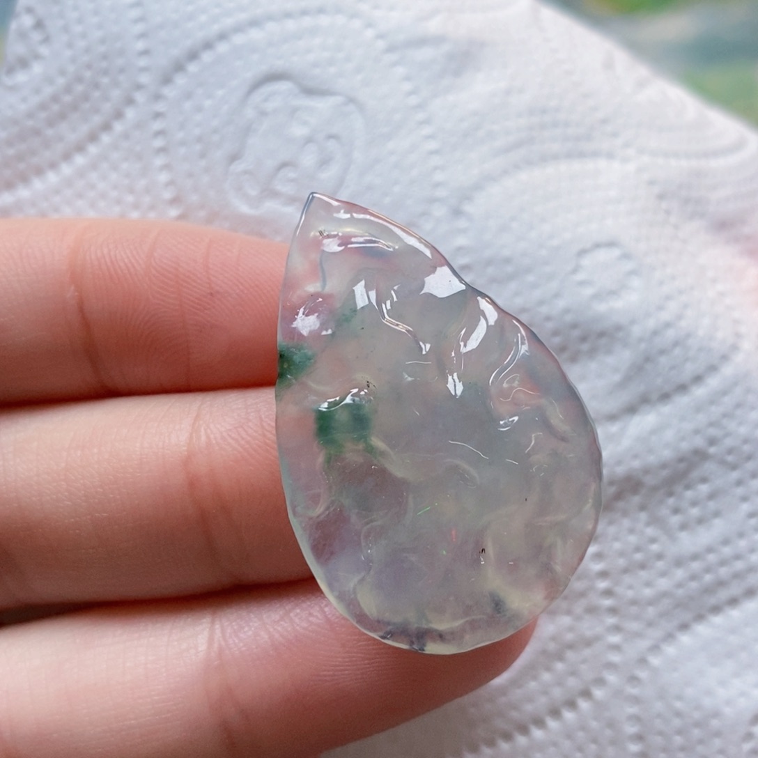 【闪购商品】翡翠吊坠(不含链)未镶嵌7424