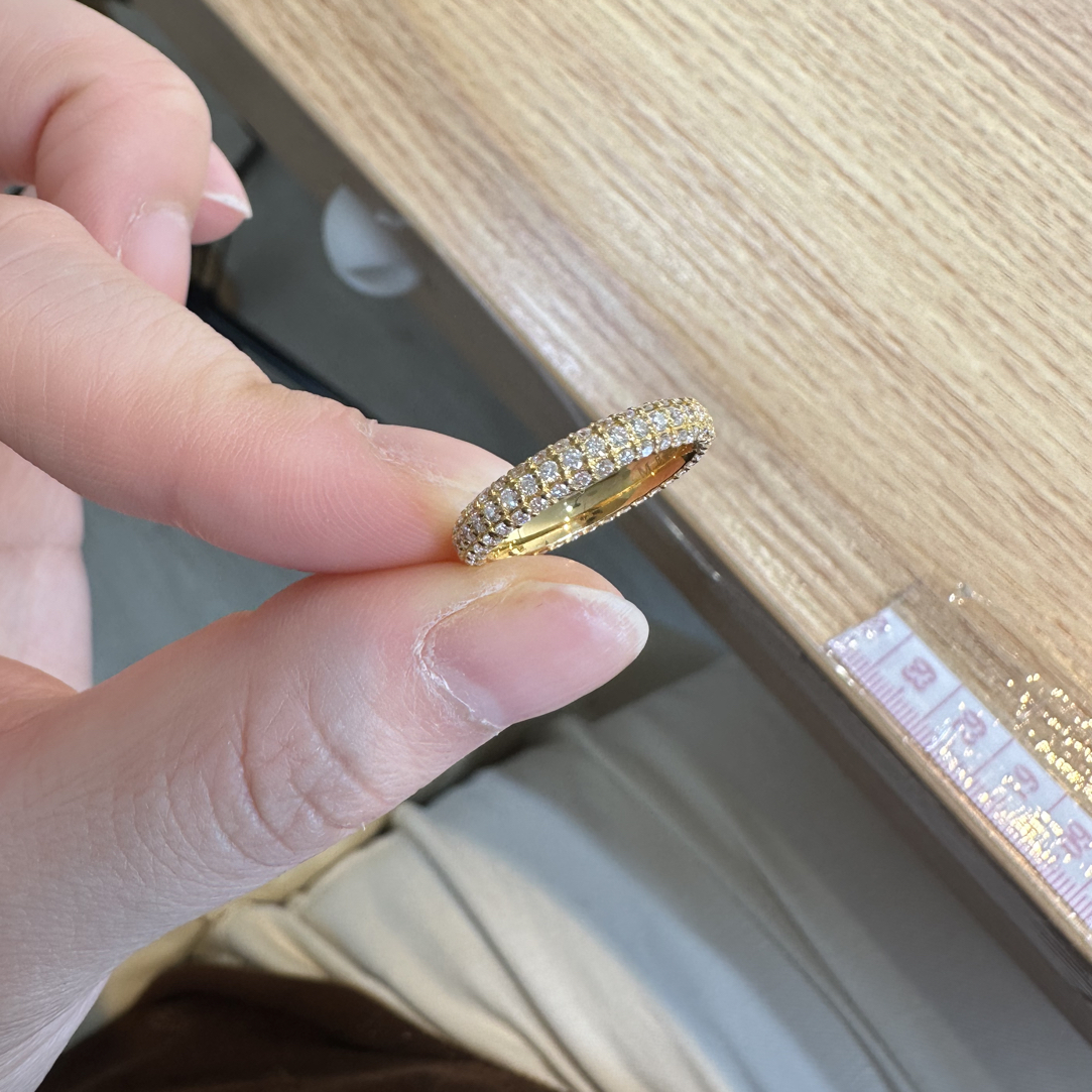 足金999 黄金5G工艺 戒指