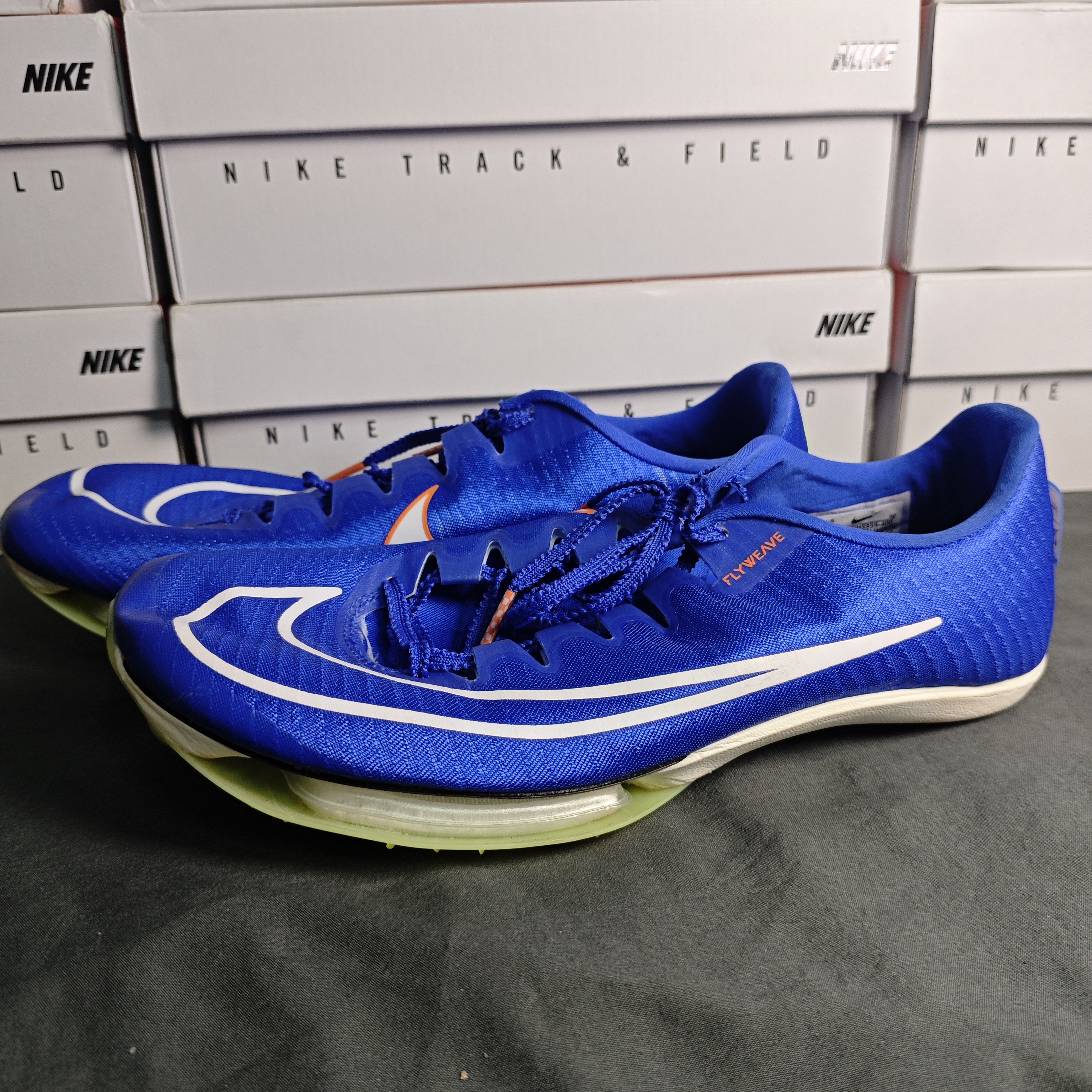 95新 MM6 编号E13   44码 maxfly赛车蓝西瓜粉