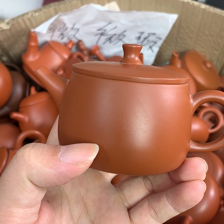 原矿朱泥茶壶茶具家用130