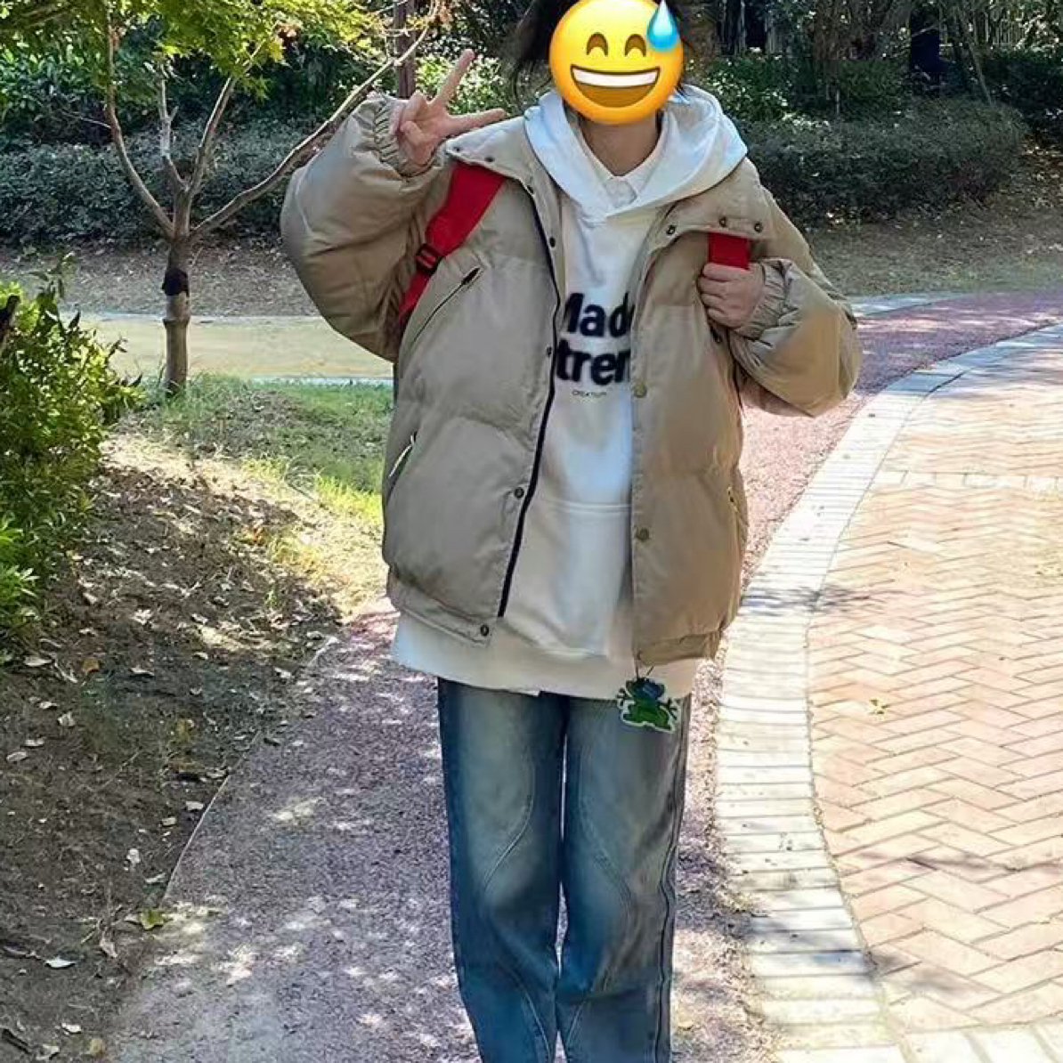 【反骨ZAI】美式四个口袋面包服#031＃08300