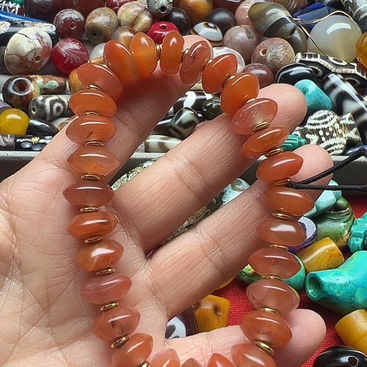 玛瑙/玉髓未镶嵌颈饰