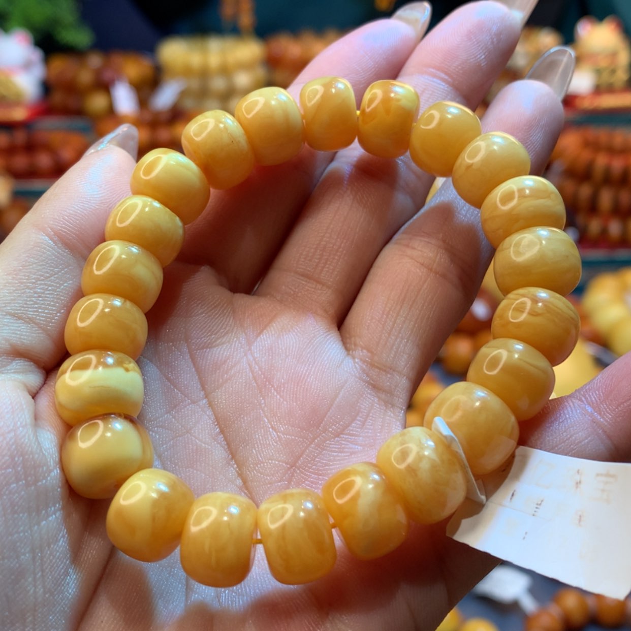 【闪购商品】蜜蜡手串未镶嵌蜜蜡