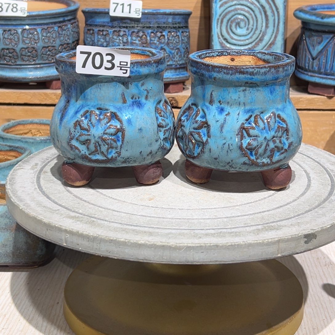 尚雅陶坊多肉花盆，内口径7瑕疵