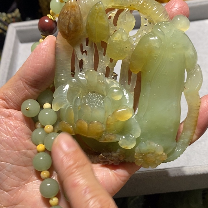 岫玉岫玉吊坠未镶嵌