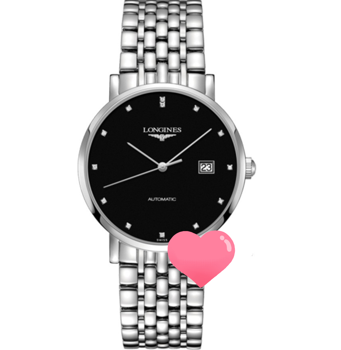 99新 Longines/浪琴 浪琴博雅910/表径39/自动机械表