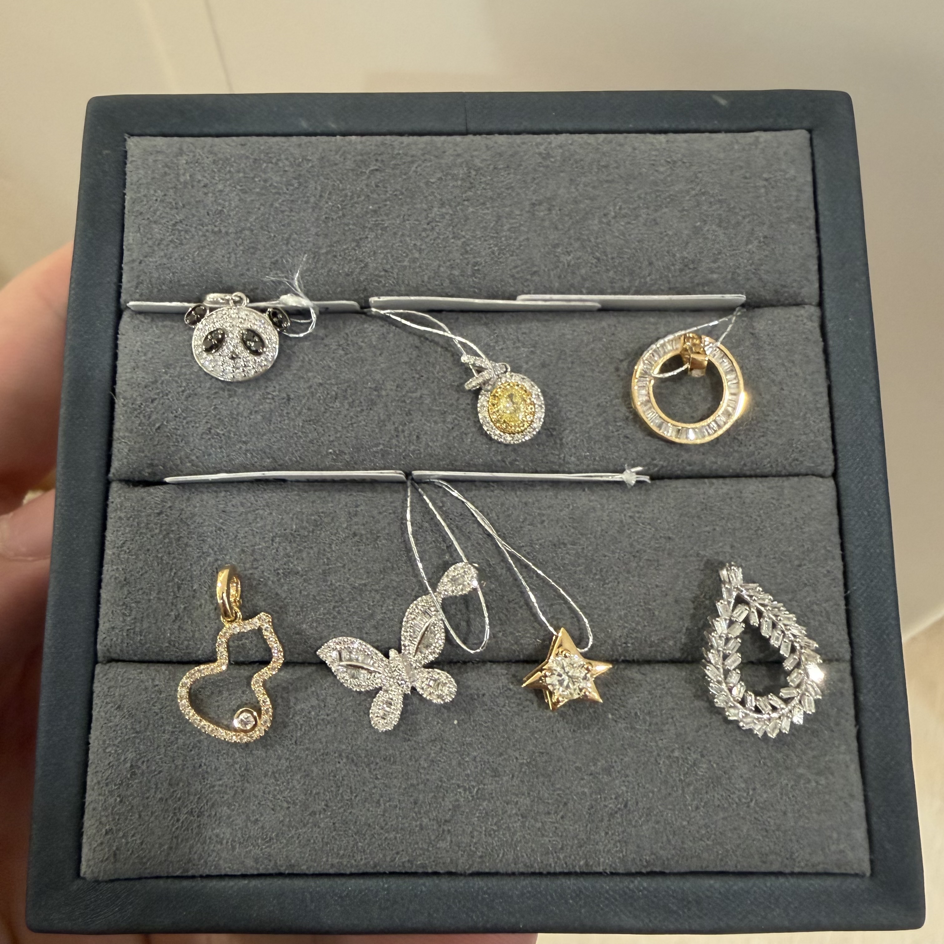 【一菲臻选】钻石吊坠-TJ2-多样性发其一|BZS5